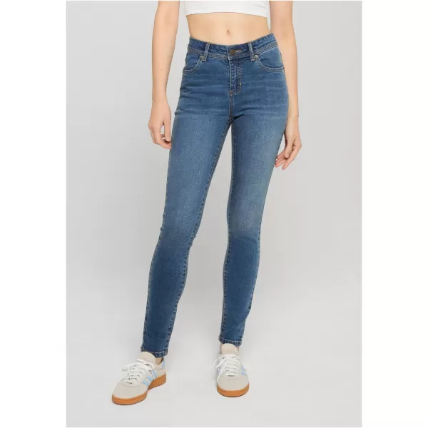  Pantaloni de dama URBAN CLASSICS TB8370 ALBASTRU DESCHIS SPALAT 