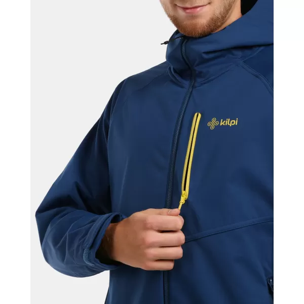  Jachetă softshell pentru bărbați KILPI BELTRA-M 1M0111KI ALBASTRU ÎNCHIS 