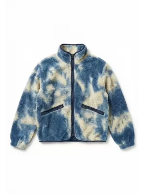 Geaca de dama URBAN CLASSICS TB8505-22939 TIE-DYE ALBASTRU