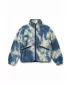 Geaca de dama URBAN CLASSICS TB8505-22939 TIE-DYE ALBASTRU