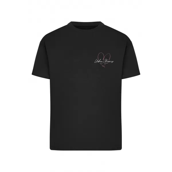  Tricou pentru femei URBAN CLASSICS TB8751 NEGRU 