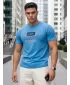 Tricou pentru bărbați DSTREET RX5408 ALBASTRU