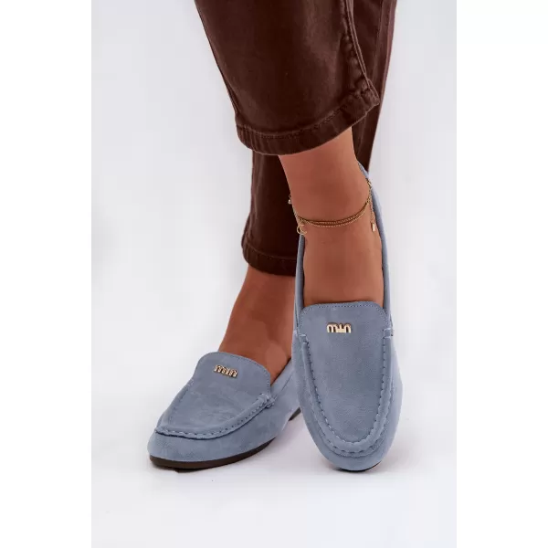  Mocasini de dama BOTO QQ-273 ALBASTRU 