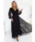 Rochie NUMOCO NERISSA 684-4 NEGRU