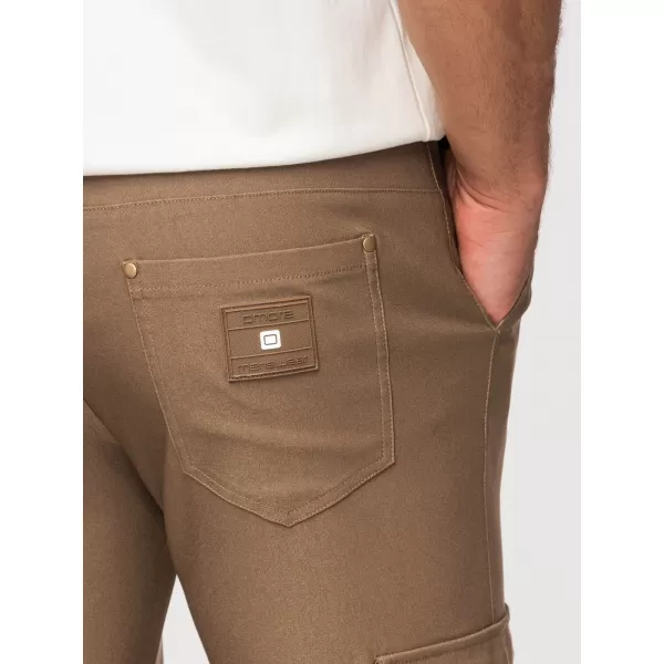  Pantaloni pentru bărbați OMBRE P1515 MĂSLINE 