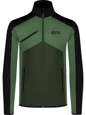 Hanorac powerfleece pentru bărbați NORDBLANC CUSP NBSFM8334 VERDE