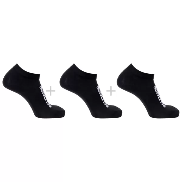  Șosete SALOMON EVERYDAY LITE LOW 3-PACK LC2912000 NEGRU 