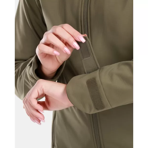  Jachetă softshell pentru femei KILPI ONTAVIA-W 1L0113KI VERDE 