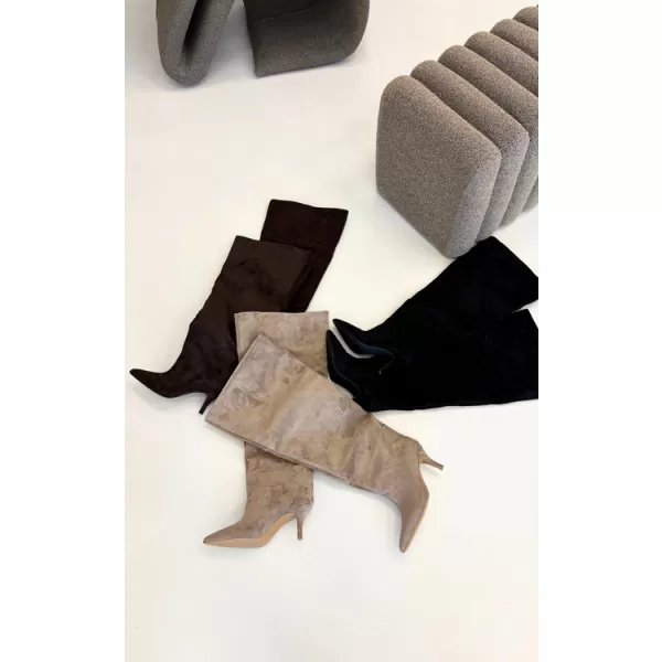  Cizme de dama BOTO 2571A NEGRU 