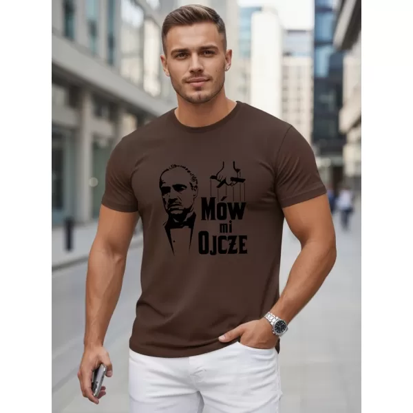  Tricou pentru bărbați DSTREET NX5145R-CH MARO 