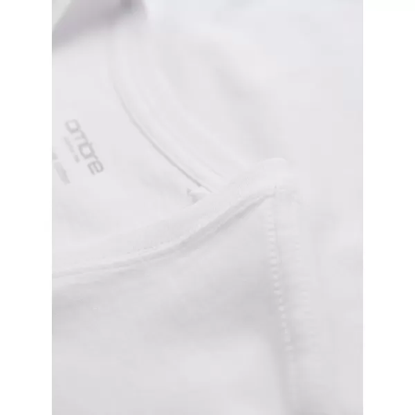  Tricou pentru bărbați OMBRE OM-TSBS-0281 ALB/NISIP/MARIN 