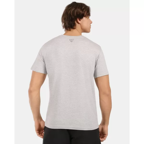  Tricou pentru bărbați KILPI VIBE-M 1M0373KI GRI DESCHIS 