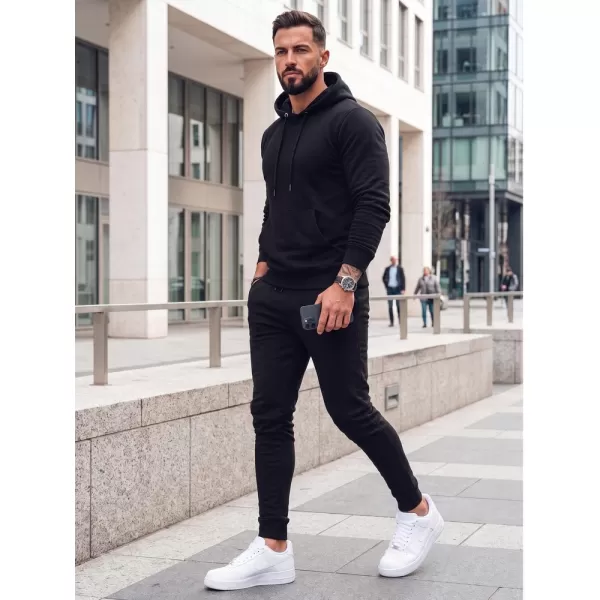  Set pentru bărbați DSTREET AX0432 NEGRU 
