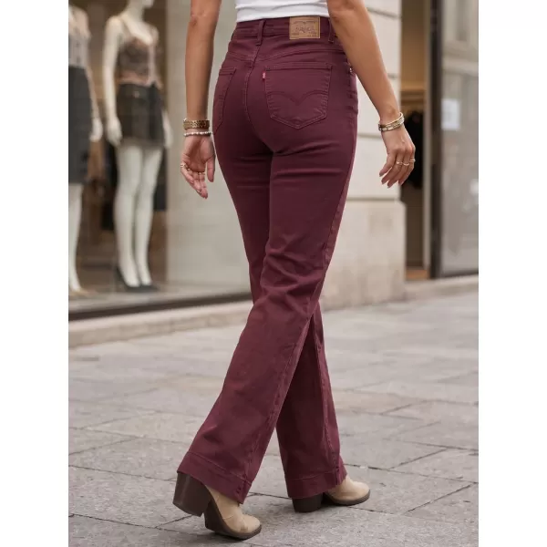  Pantaloni de dama DSTREET UY3105 BURGUNDIA 