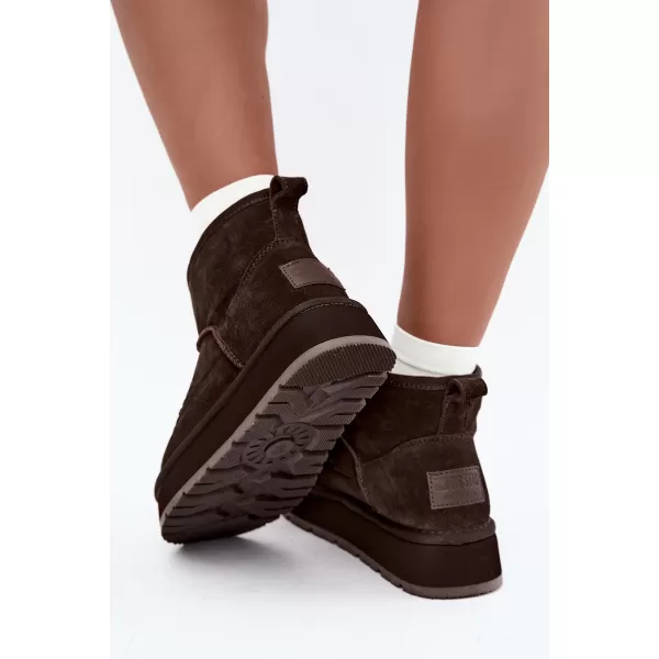  Pantofi de dama BIG STAR SHOES UU274678 MARO/BEJ 