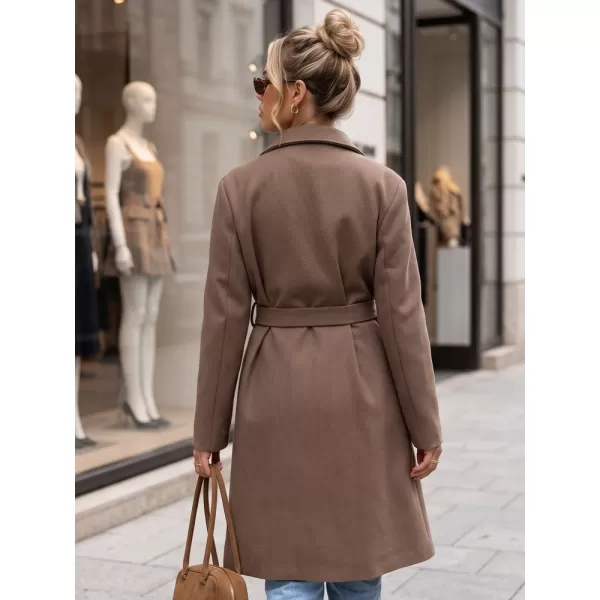  Palton de damă DSTREET NY0790 FANGO 