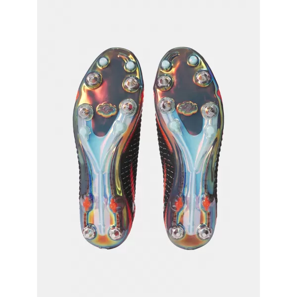  Cizme de fotbal pentru bărbați UNDER ARMOUR UA TEAM SHADOW C ELITE 3 HYB 6006251-001 NEGRU 