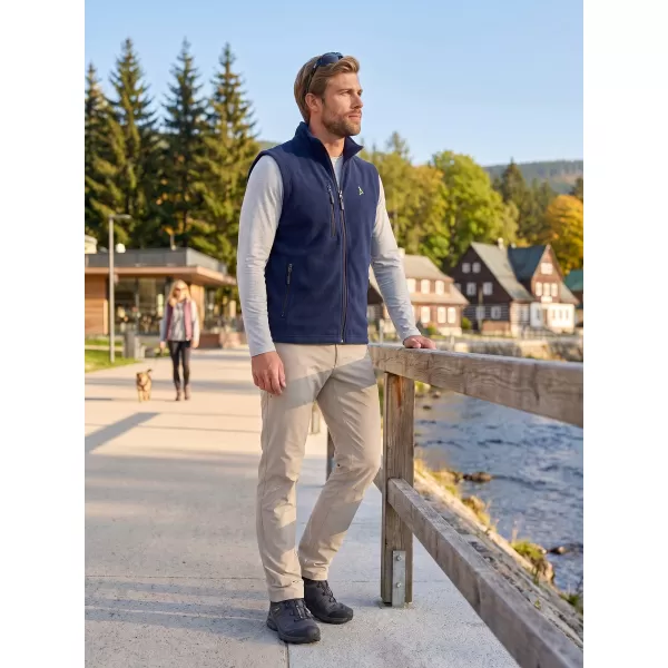  Vestă din lână pentru bărbați ALTISPORT ALM002525 ALBASTRU MARIN 