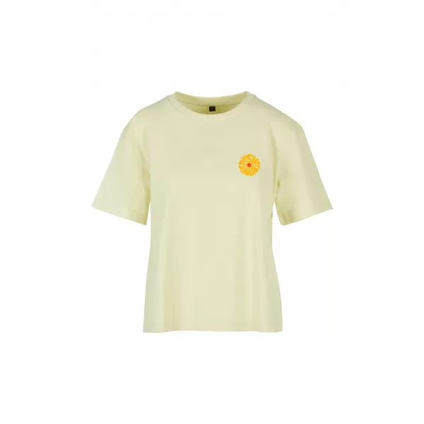  Tricou de dama URBAN CLASSICS TB9011-03660 GALBEN MOALE 