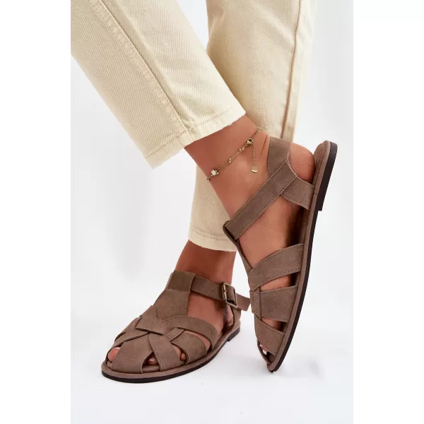  Sandale de dama BIG STAR SHOES TT274250 BEJ 