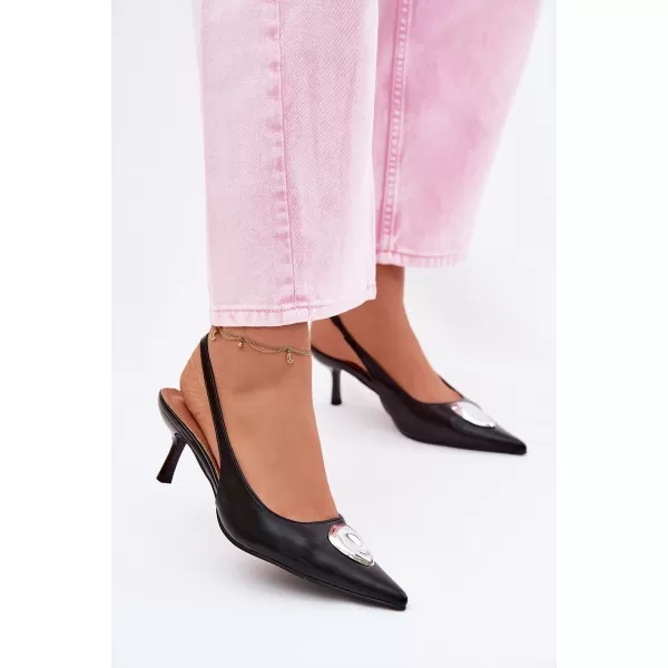  Sandale de dama BOTO P-1443 NEGRU 