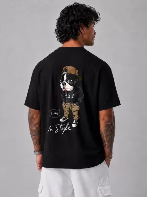 Tricou pentru bărbați DSTREET NX4007R-BK-O NEGRU
