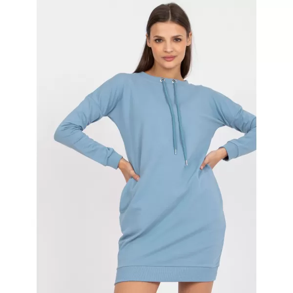  Rochie BASIC FEEL GOOD AP-SK-A-006.73 ALBASTRU DESCHIS 