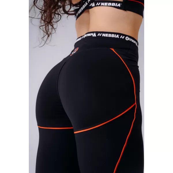  Jambiere de damă NEBBIA OLYMPIA HIGH-WAIST 935 NEGRU 