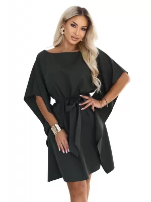 Rochie NUMOCO SOFIA 287-46 KAKI ÎNCHIS