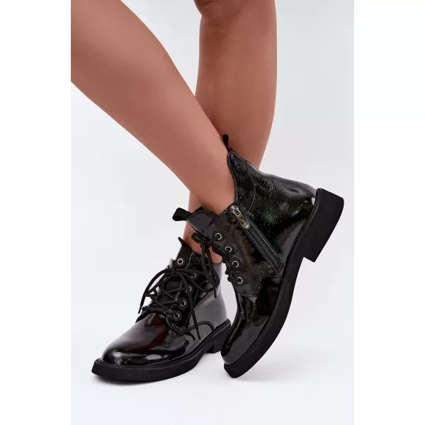  Botine de dama D&A CR62-3338 NEGRU 