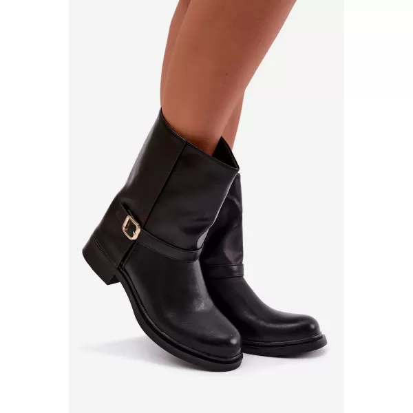  Botine de dama BOTO 5859 NEGRU 