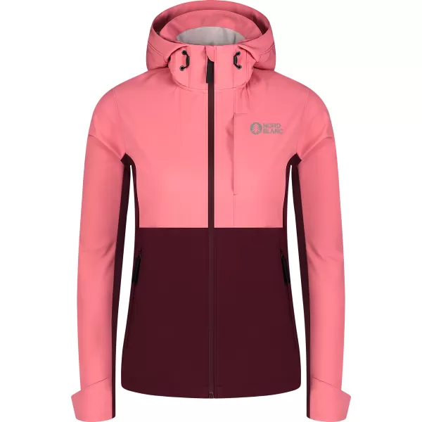  Jachetă softshell pentru femei NORDBLANC BLINK NBSSL8320 ROZ 