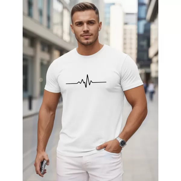  Tricou pentru bărbați DSTREET NX5098R-WH ALB 