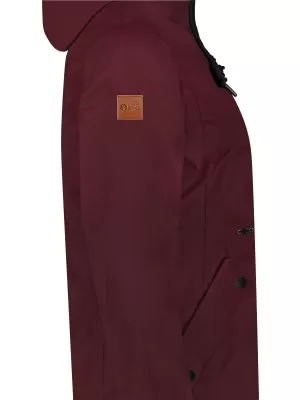 Parka de damă NORDBLANC HINTERLAND NBSJL8319 BURGUNDIA