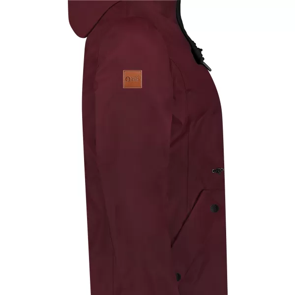  Parka de damă NORDBLANC HINTERLAND NBSJL8319 BURGUNDIA 