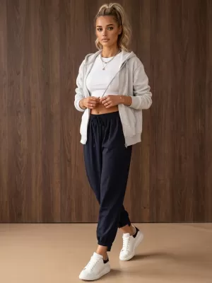 Pantaloni de dama DSTREET UY3166 ALBASTRU ÎNCHIS
