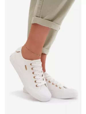 Adidași de damă BIG STAR SHOES TT274003 ALB