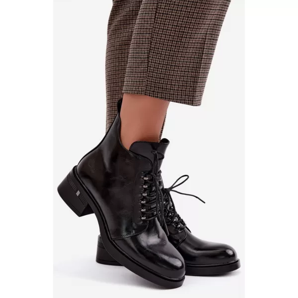  Botine de dama S.BARSKI HY62-8112 NEGRU 