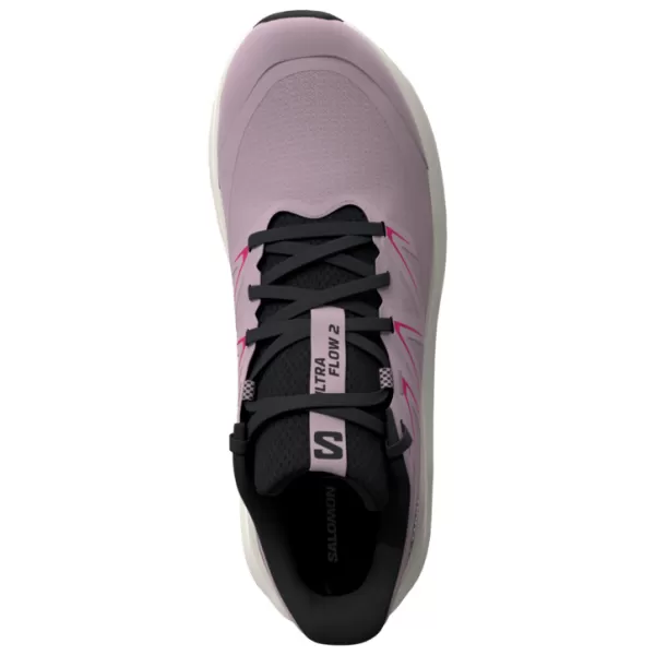  Pantofi de dama SALOMON ULTRA FLOW 2 L45474100 GHEAȚĂ DE VANILIE/ROZ ZORI/NEGRU 