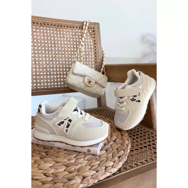  Adidași pentru copii BOTO 1678-1D/2D/3D BEJ 