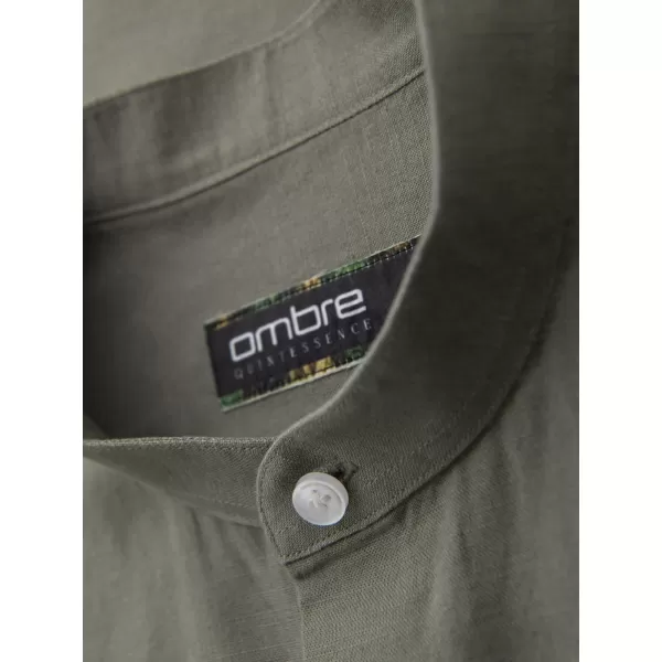  Cămașă pentru bărbați OMBRE K704 KAKI 