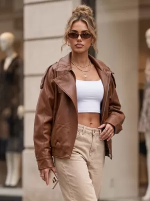 Geaca de dama DSTREET TY6065 MARO