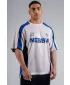 Tricou supradimensionat din jerseu 97 NEBBIA PRIMAL 885 CREMĂ