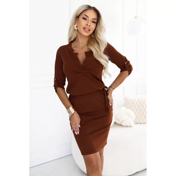  Rochie NUMOCO AGATA 161-20 MARO SCORTISOARA 