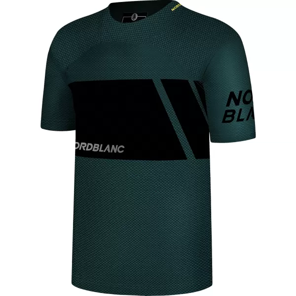  Tricou funcțional pentru ciclism pentru bărbați NORDBLANC MUD NBSMF8083 VERDE 