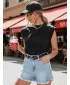 Tricou de damă DSTREET RY2497 NEGRU