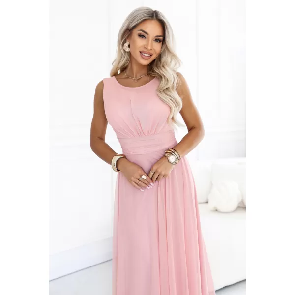  Rochie de femei NUMOCO 678-5 ROZ PUDRA 