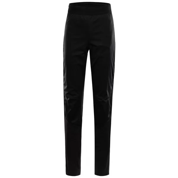  Pantaloni softshell dama ALPINE PRO ABARA 2 NEGRU 