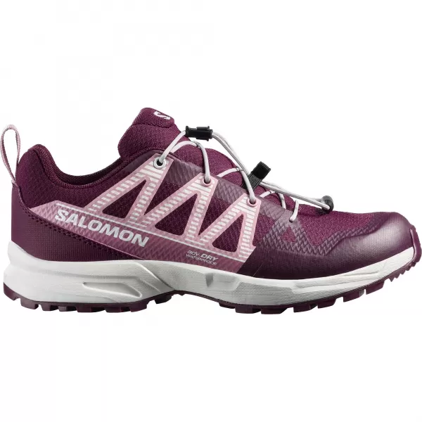  Pantofi pentru copii SALOMON OUTSCAPE WATERPROOF L49212600 ÎNFLORIRE DE IARNĂ/ROZ ZORI/ALB 
