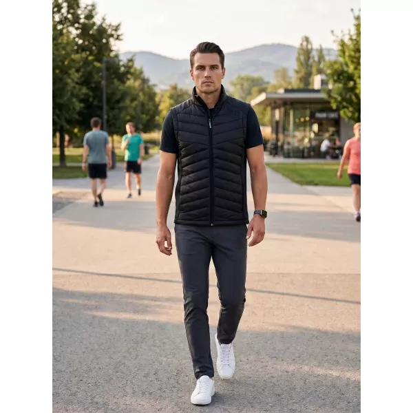  Vestă hibridă pentru bărbați MALFINI PREMIUM CROSS 557 NEGRU 